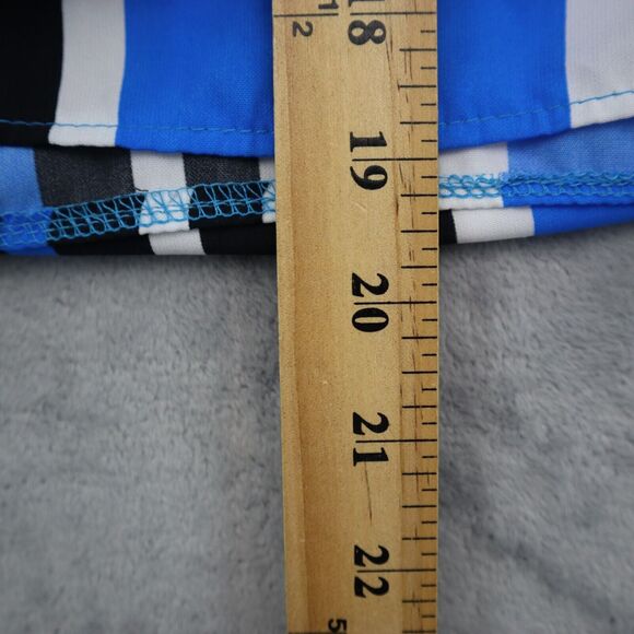 Chocolate Shirt Womens S Multicolor Striped Pullover Built In Bra Tube Top - Picture 5 of 16